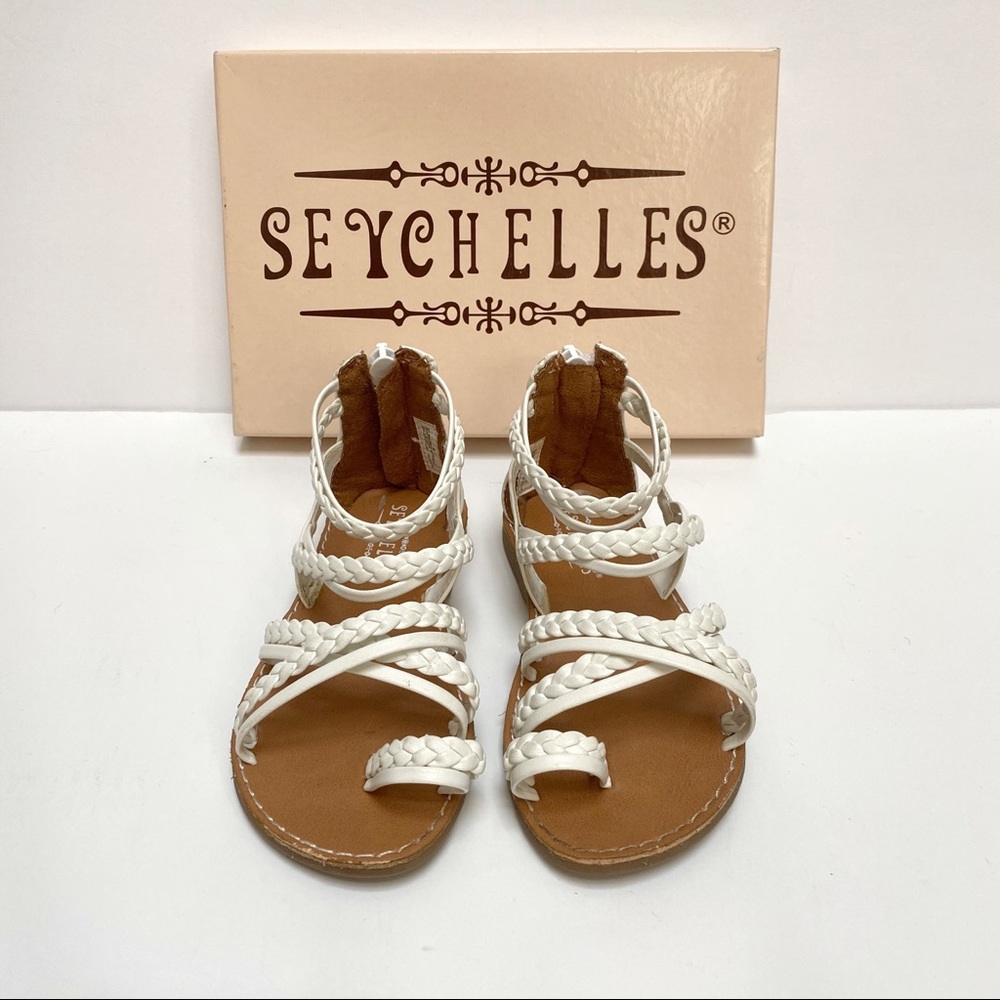 Seychelles Braided Toddler Sandals, 8